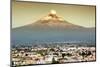 ¡Viva Mexico! Collection - Popocatepetl Volcano in Puebla at Sunset-Philippe Hugonnard-Mounted Photographic Print