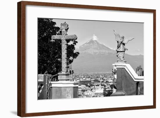 ¡Viva Mexico! Collection - Popocatepetl Volcano in Puebla V-Philippe Hugonnard-Framed Photographic Print