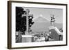 ¡Viva Mexico! Collection - Popocatepetl Volcano in Puebla V-Philippe Hugonnard-Framed Photographic Print