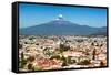 ¡Viva Mexico! Collection - Popocatepetl Volcano in Puebla-Philippe Hugonnard-Framed Stretched Canvas