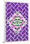 ¡Viva Mexico! Collection - Purple Mosaics-Philippe Hugonnard-Framed Photographic Print