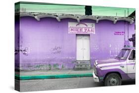 ¡Viva Mexico! Collection - Purple Truck-Philippe Hugonnard-Stretched Canvas