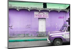 ¡Viva Mexico! Collection - Purple Truck-Philippe Hugonnard-Mounted Photographic Print