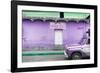 ¡Viva Mexico! Collection - Purple Truck-Philippe Hugonnard-Framed Photographic Print