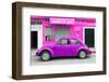 ¡Viva Mexico! Collection - Purple Volkswagen Beetle Car-Philippe Hugonnard-Framed Photographic Print