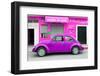 ¡Viva Mexico! Collection - Purple Volkswagen Beetle Car-Philippe Hugonnard-Framed Photographic Print