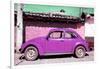 ¡Viva Mexico! Collection - Purple Volkswagen Beetle-Philippe Hugonnard-Framed Photographic Print