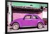 ¡Viva Mexico! Collection - Purple Volkswagen Beetle-Philippe Hugonnard-Framed Photographic Print