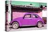 ¡Viva Mexico! Collection - Purple Volkswagen Beetle-Philippe Hugonnard-Stretched Canvas