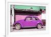 ¡Viva Mexico! Collection - Purple Volkswagen Beetle-Philippe Hugonnard-Framed Photographic Print