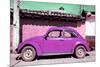 ¡Viva Mexico! Collection - Purple Volkswagen Beetle-Philippe Hugonnard-Mounted Photographic Print