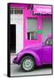 ¡Viva Mexico! Collection - Purple VW Beetle Car-Philippe Hugonnard-Framed Stretched Canvas