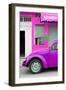 ¡Viva Mexico! Collection - Purple VW Beetle Car-Philippe Hugonnard-Framed Photographic Print