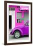 ¡Viva Mexico! Collection - Purple VW Beetle Car-Philippe Hugonnard-Framed Photographic Print