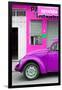 ¡Viva Mexico! Collection - Purple VW Beetle Car-Philippe Hugonnard-Framed Photographic Print