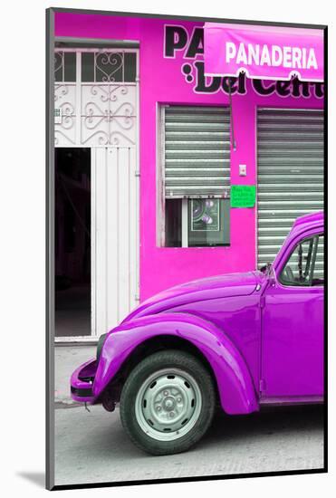 ¡Viva Mexico! Collection - Purple VW Beetle Car-Philippe Hugonnard-Mounted Photographic Print