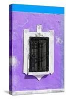 ¡Viva Mexico! Collection - Purple Window - Campeche-Philippe Hugonnard-Stretched Canvas