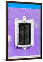 ¡Viva Mexico! Collection - Purple Window - Campeche-Philippe Hugonnard-Framed Photographic Print