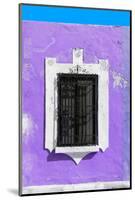 ¡Viva Mexico! Collection - Purple Window - Campeche-Philippe Hugonnard-Mounted Photographic Print