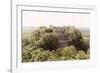 ¡Viva Mexico! Collection - Pyramid in Mayan City of Calakmul-Philippe Hugonnard-Framed Photographic Print