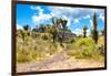 ¡Viva Mexico! Collection - Pyramid of Cantona III - Puebla-Philippe Hugonnard-Framed Photographic Print