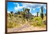 ¡Viva Mexico! Collection - Pyramid of Cantona III - Puebla-Philippe Hugonnard-Framed Photographic Print