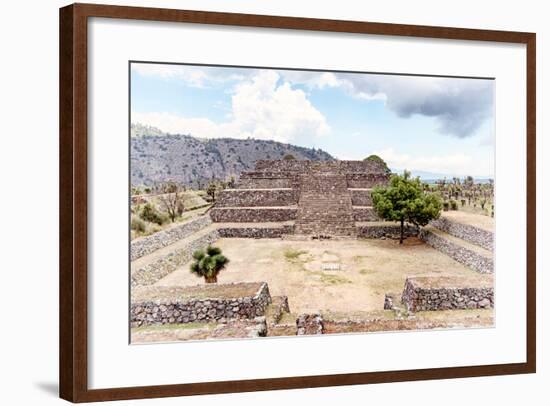 ¡Viva Mexico! Collection - Pyramid of Cantona IX - Puebla-Philippe Hugonnard-Framed Photographic Print