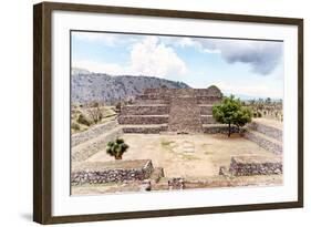 ¡Viva Mexico! Collection - Pyramid of Cantona IX - Puebla-Philippe Hugonnard-Framed Photographic Print