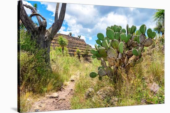 ¡Viva Mexico! Collection - Pyramid of Cantona V - Puebla-Philippe Hugonnard-Stretched Canvas