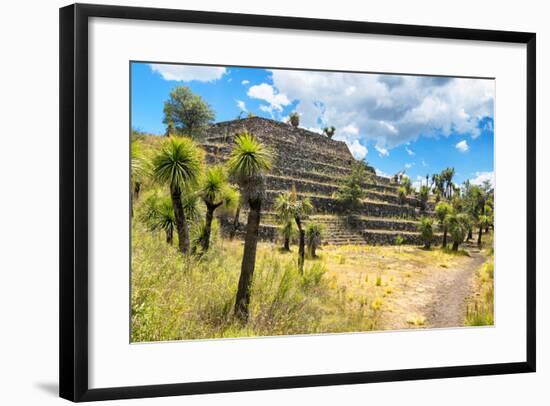 ¡Viva Mexico! Collection - Pyramid of Cantona VII - Puebla-Philippe Hugonnard-Framed Photographic Print