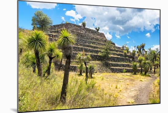 ¡Viva Mexico! Collection - Pyramid of Cantona VII - Puebla-Philippe Hugonnard-Mounted Photographic Print