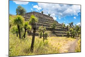 ¡Viva Mexico! Collection - Pyramid of Cantona VII - Puebla-Philippe Hugonnard-Mounted Photographic Print