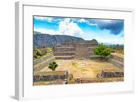 ¡Viva Mexico! Collection - Pyramid of Cantona X - Puebla-Philippe Hugonnard-Framed Photographic Print