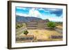 ¡Viva Mexico! Collection - Pyramid of Cantona X - Puebla-Philippe Hugonnard-Framed Photographic Print