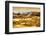¡Viva Mexico! Collection - Pyramid of Monte Alban with Fall Colors-Philippe Hugonnard-Framed Photographic Print
