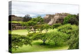 ¡Viva Mexico! Collection - Pyramid of Monte Alban-Philippe Hugonnard-Stretched Canvas