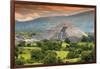 ¡Viva Mexico! Collection - Pyramid of the Sun - Teotihuacan-Philippe Hugonnard-Framed Photographic Print