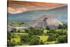 ¡Viva Mexico! Collection - Pyramid of the Sun - Teotihuacan-Philippe Hugonnard-Stretched Canvas