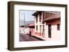 ¡Viva Mexico! Collection - Red Cyclist II-Philippe Hugonnard-Framed Photographic Print