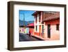 ¡Viva Mexico! Collection - Red Cyclist-Philippe Hugonnard-Framed Photographic Print