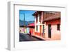 ¡Viva Mexico! Collection - Red Cyclist-Philippe Hugonnard-Framed Photographic Print