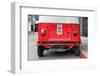 ¡Viva Mexico! Collection - Red Tuk Tuk-Philippe Hugonnard-Framed Photographic Print