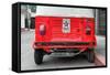 ¡Viva Mexico! Collection - Red Tuk Tuk-Philippe Hugonnard-Framed Stretched Canvas