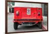 ¡Viva Mexico! Collection - Red Tuk Tuk-Philippe Hugonnard-Framed Photographic Print