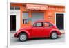 ?Viva Mexico! Collection - Red Volkswagen Beetle Car-Philippe Hugonnard-Framed Photographic Print