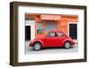 ?Viva Mexico! Collection - Red Volkswagen Beetle Car-Philippe Hugonnard-Framed Photographic Print