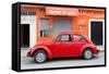 ?Viva Mexico! Collection - Red Volkswagen Beetle Car-Philippe Hugonnard-Framed Stretched Canvas