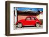 ¡Viva Mexico! Collection - Red Volkswagen Beetle-Philippe Hugonnard-Framed Photographic Print
