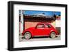¡Viva Mexico! Collection - Red Volkswagen Beetle-Philippe Hugonnard-Framed Photographic Print