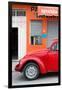 ¡Viva Mexico! Collection - Red VW Beetle Car-Philippe Hugonnard-Framed Premium Photographic Print